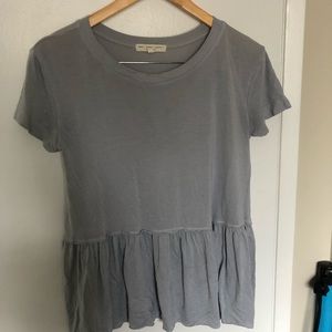 🦁Urban Outfitters silence and noice Peplum Tee